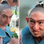 For the sake of her role in the series, she allowed this to happen to her...