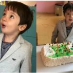 A baby born with a heart-shaped birthmark on his forehead. What does he look like now?