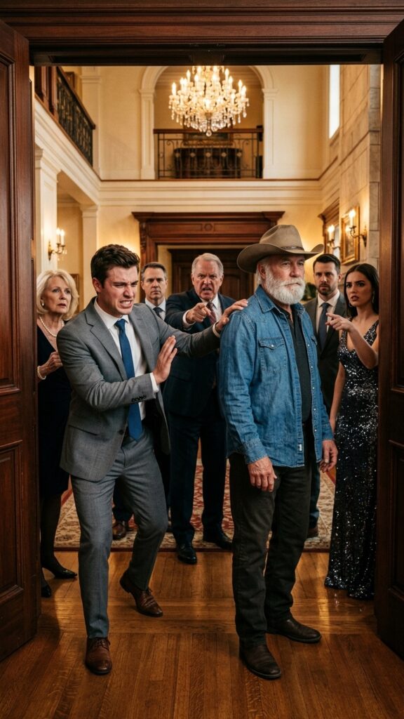 The arrogant son humiliated his own father without knowing that he owned everything