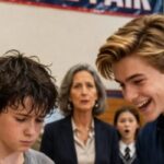 The billionaire's son mocked his classmate in front of everyone, but what happened a moment later shocked the entire class.