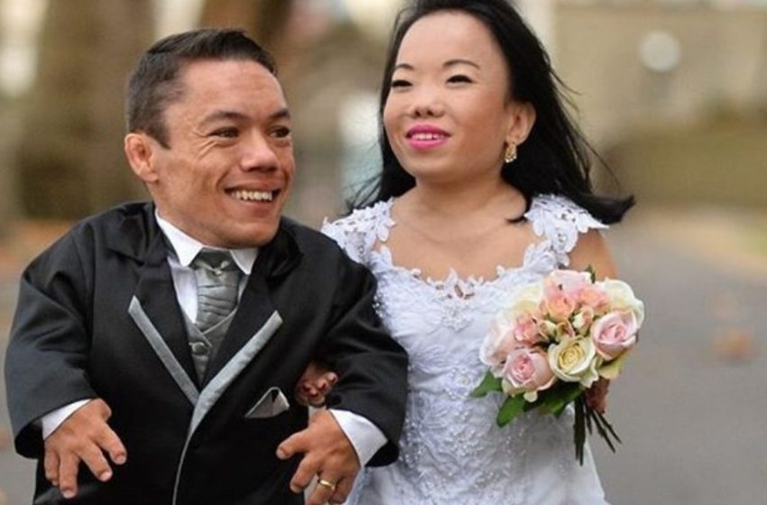 "Love always wins": The world's smallest married couple sets a world record!
