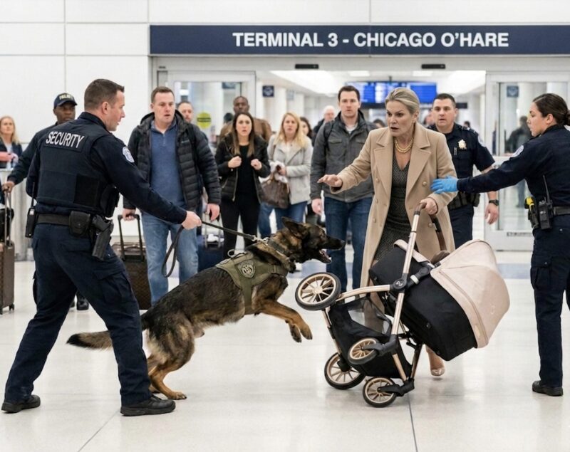 They said my dog ​​K9 had gone berserk and attacked a defenseless infant… but the stroller was hiding a terrifying secret—and then something totally impossible happened