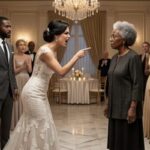 “How dare you come to my wedding in such shabby, cheap clothes?!” cried the bride… without even suspecting who this Black woman was or what she was about to reveal.