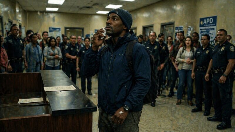 He spat on a Black man in a crowded police station… Then froze when he learned he was his new boss