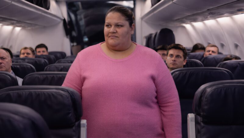 They tried to humiliate her on the plane because of her weight… until she silenced the entire cabin.
